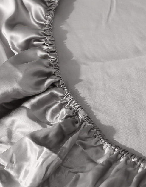 19 Momme Silk Fitted Sheet (1 pcs) (T)